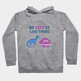 Cartoon dinosaurs about Earth Hoodie